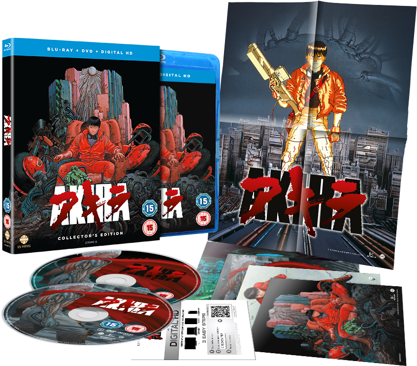 Akira Returns To The Big Screen To Celebrate The 25th (853x758), Png Download