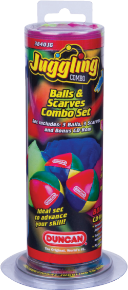 Duncan Juggling Balls & Scarves Combo Pack - Board (600x600), Png Download