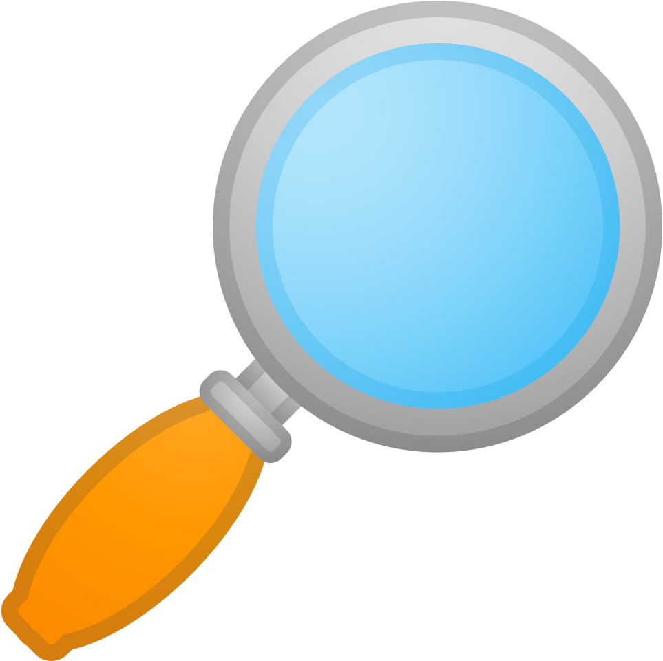 Download Svg Download Png - Magnifying Glass Icon Png (1024x1024), Png Download