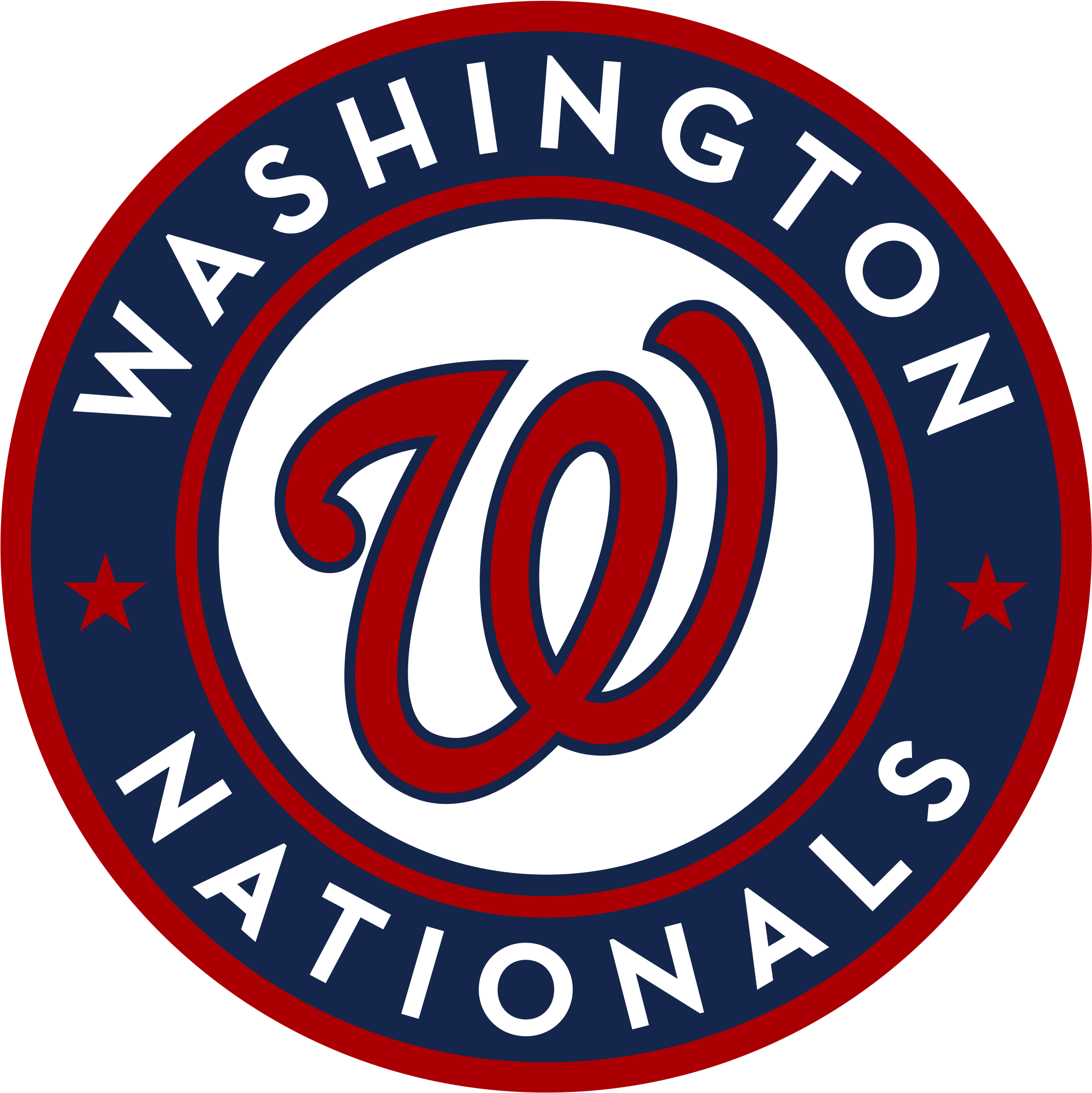Washington Nationals Logo Transparent (2400x2200), Png Download