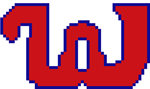 Washington Nationals - Pixel Art (620x440), Png Download