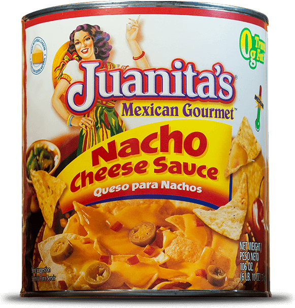 106 Oz - - Juanita's Foods Nacho Cheese Sauce - 15 Oz Can (800x625), Png Download