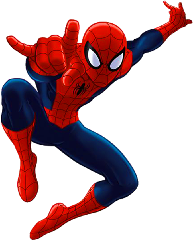 Spider-man/gallery - Disney Wiki - Wall Decal: Spiderman - Ultimate Spiderman Peel & (685x849), Png Download