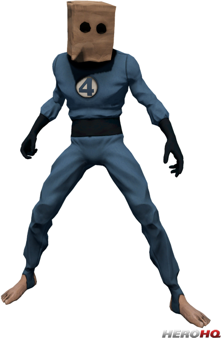 Fantastic4 - Spider Man Bag Man (500x748), Png Download