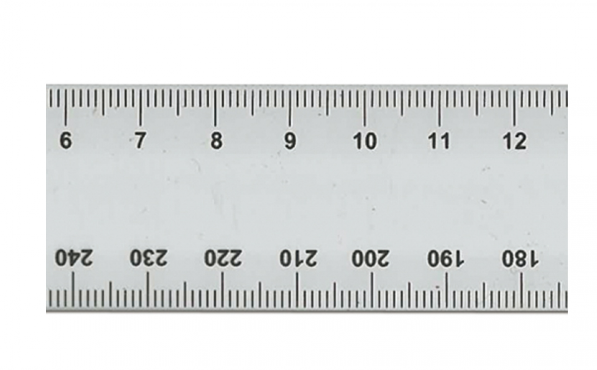Micador Ruler Plastic School 30cm Clear - The School Locker Campus Store - St (1200x1200), Png Download
