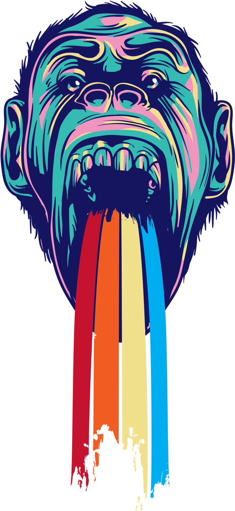 T Shirt Print Degsin (1280x1810), Png Download