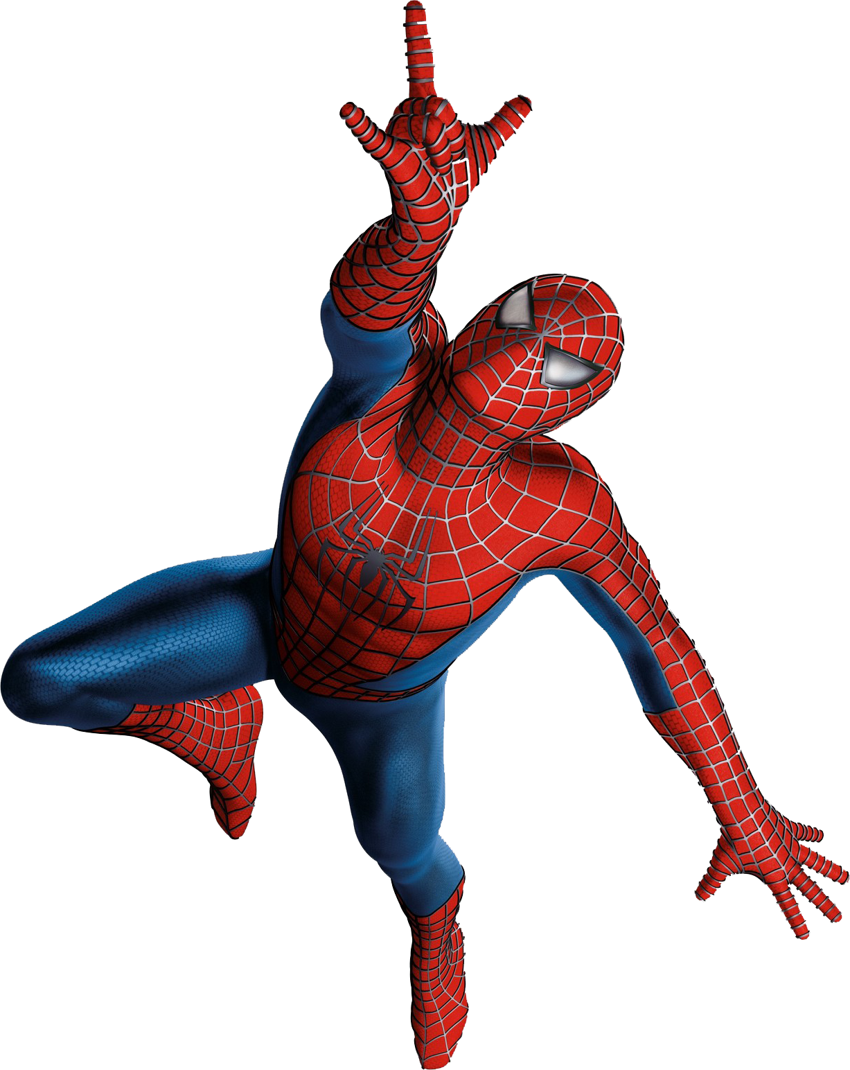 Spider-man Wall Sticker (1227x1544), Png Download