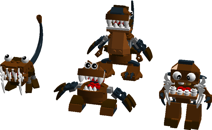 Vampire Fang Gang - Mixels (1031x833), Png Download