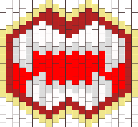 Vampire Fang Mask Bead Pattern - Alton Towers (439x404), Png Download