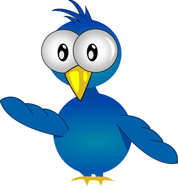 Baby, Eyes, Blue, Small, Bird, Fly, Chick - Blue Tweety Bird (613x640), Png Download