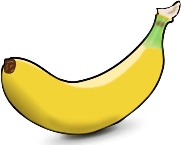 Banana Clipart Banana Tree - Banana Clipart (640x480), Png Download