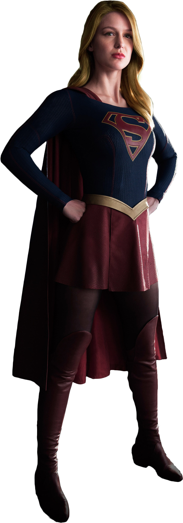 Supergirl Render By Maydaypayday-d8l6ou8 - Super Girl Adult Costumes (1200x2260), Png Download