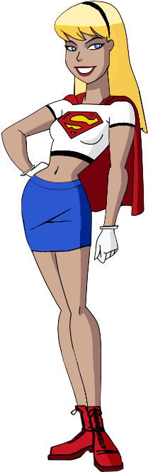 Tas Supergirl By Alexbadass - Super Girl Justice League (400x800), Png Download