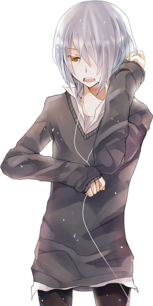 Anime Boy Transparent Png - Anime Manga Guy Transparent (800x1120), Png Download