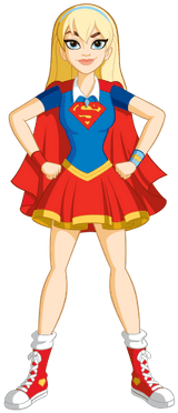 Dc Super Hero Girls Supergirl - Dc Superhero Girls Supergirl Png (400x400), Png Download