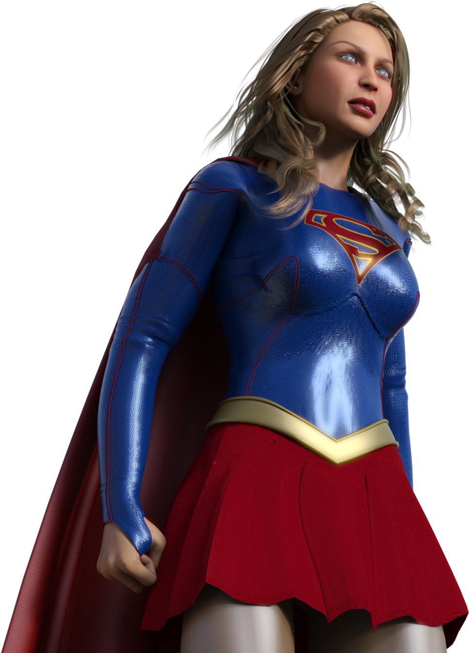 Supergirl Png Clipart - Melissa Benoist Cw Supergirl Transparent (1024x1365), Png Download
