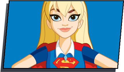 Dc Superhero Girls Hooded Towel Wrap For Bath, Pool (429x280), Png Download