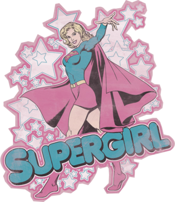 Superman - I'm Supergirl T-shirt Size M (342x394), Png Download