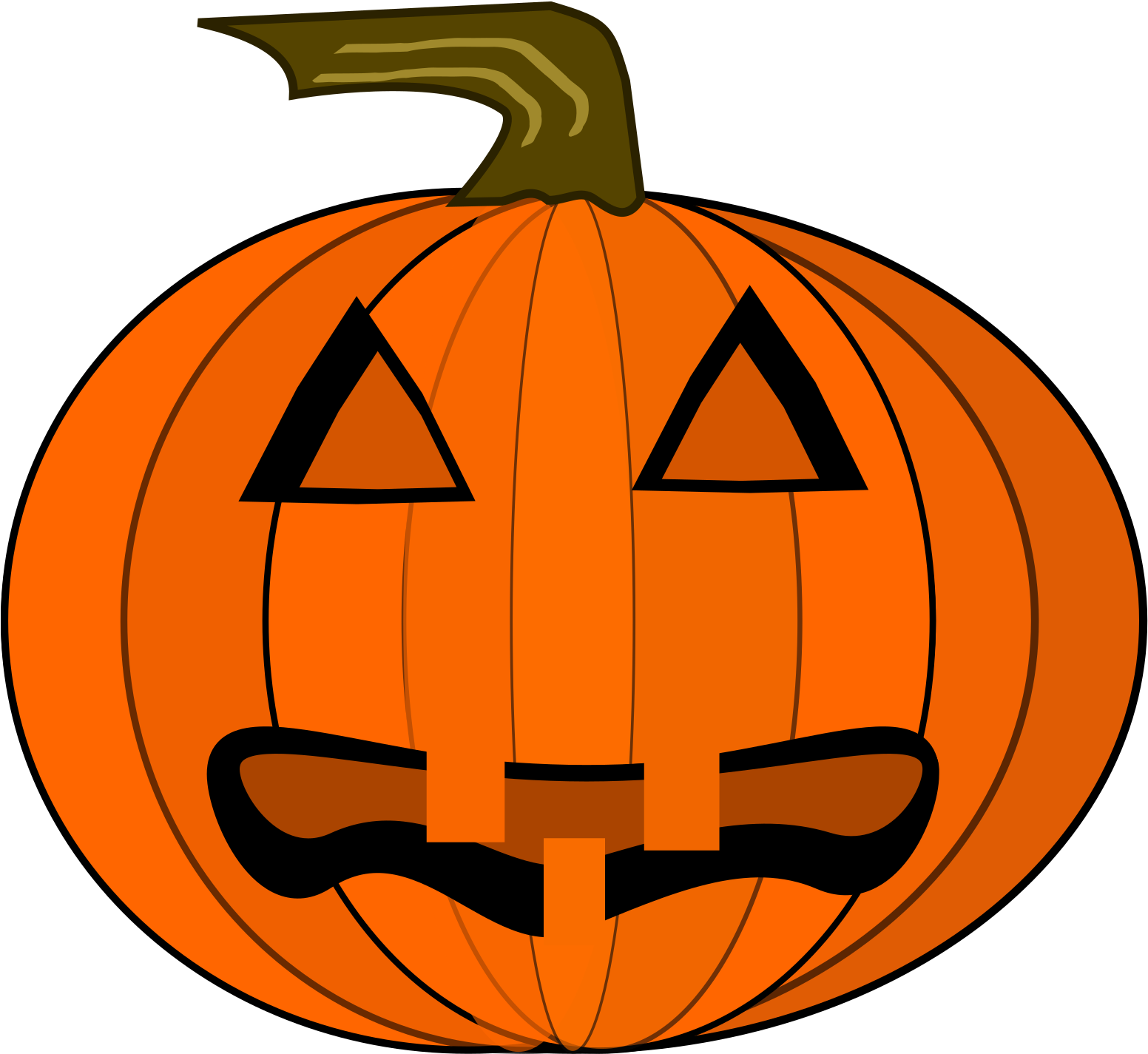 Jack O Lantern Jpg Library - Clip Art (2400x1855), Png Download