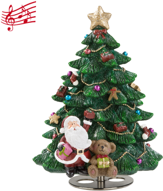 Little Musical Christmas Tree - Rothenburg Ob Der Tauber (390x390), Png Download