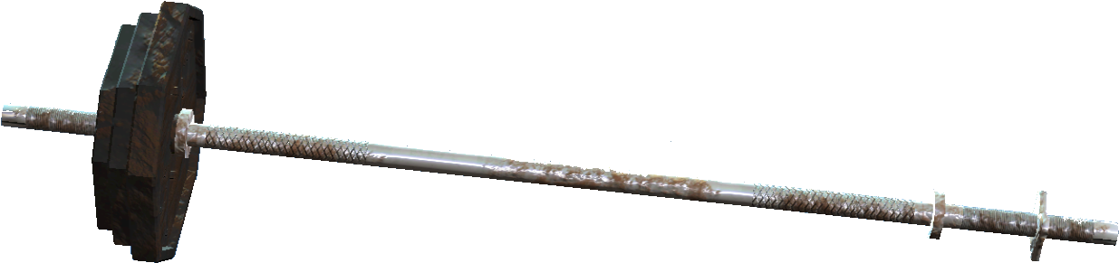 40lb Barbell - Wiki (1401x487), Png Download