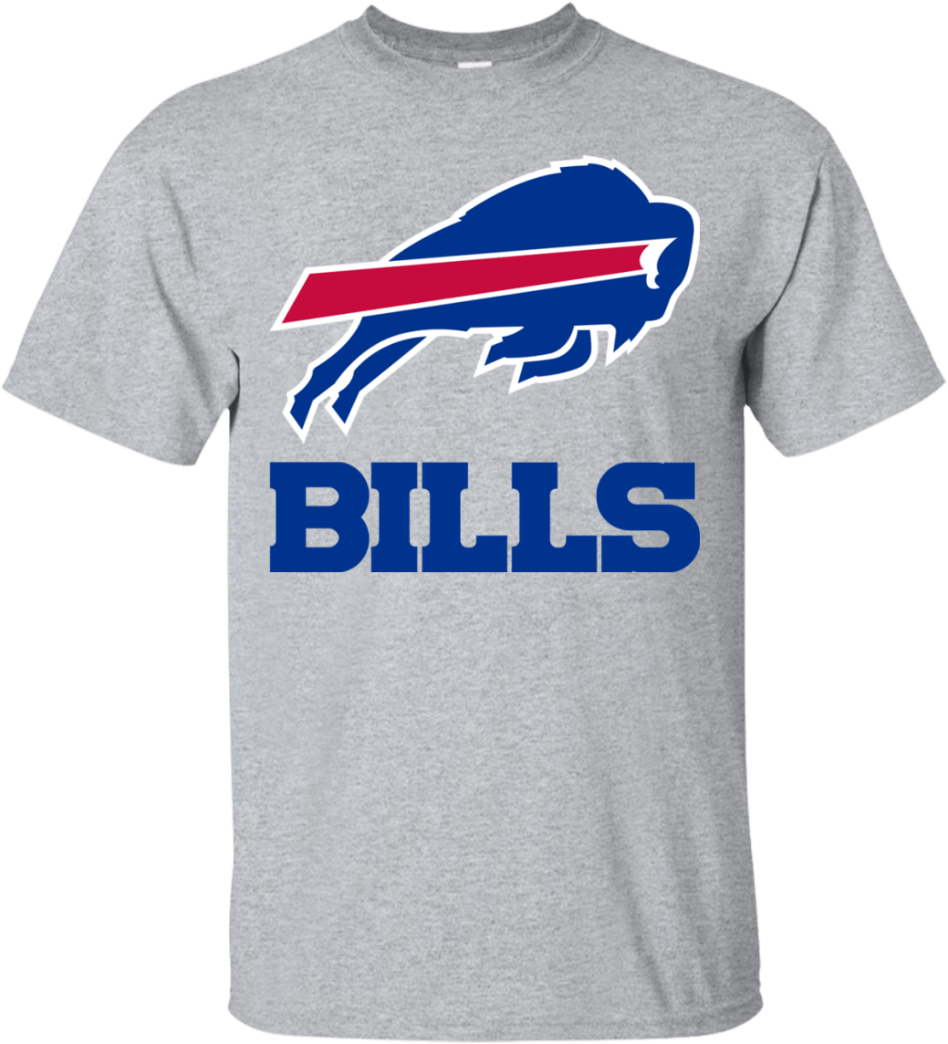 Buffalo Bills Logo Football Men's T-shirt - Buffalo Bills (1155x1155), Png Download