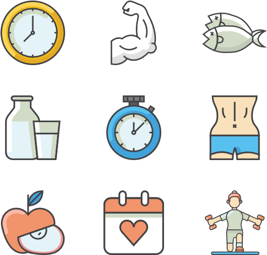Fitness - Icon (600x564), Png Download