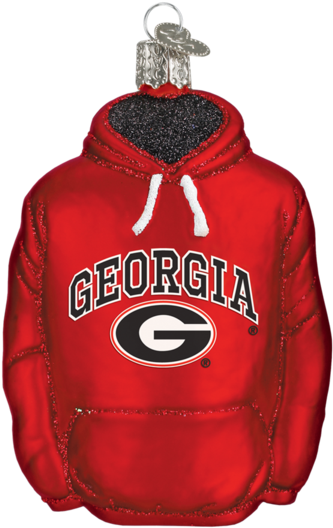 Buffalo Bills Hoodie Ornament - Old World Christmas Buffalo Bills Hoodie Glass Blown (387x387), Png Download