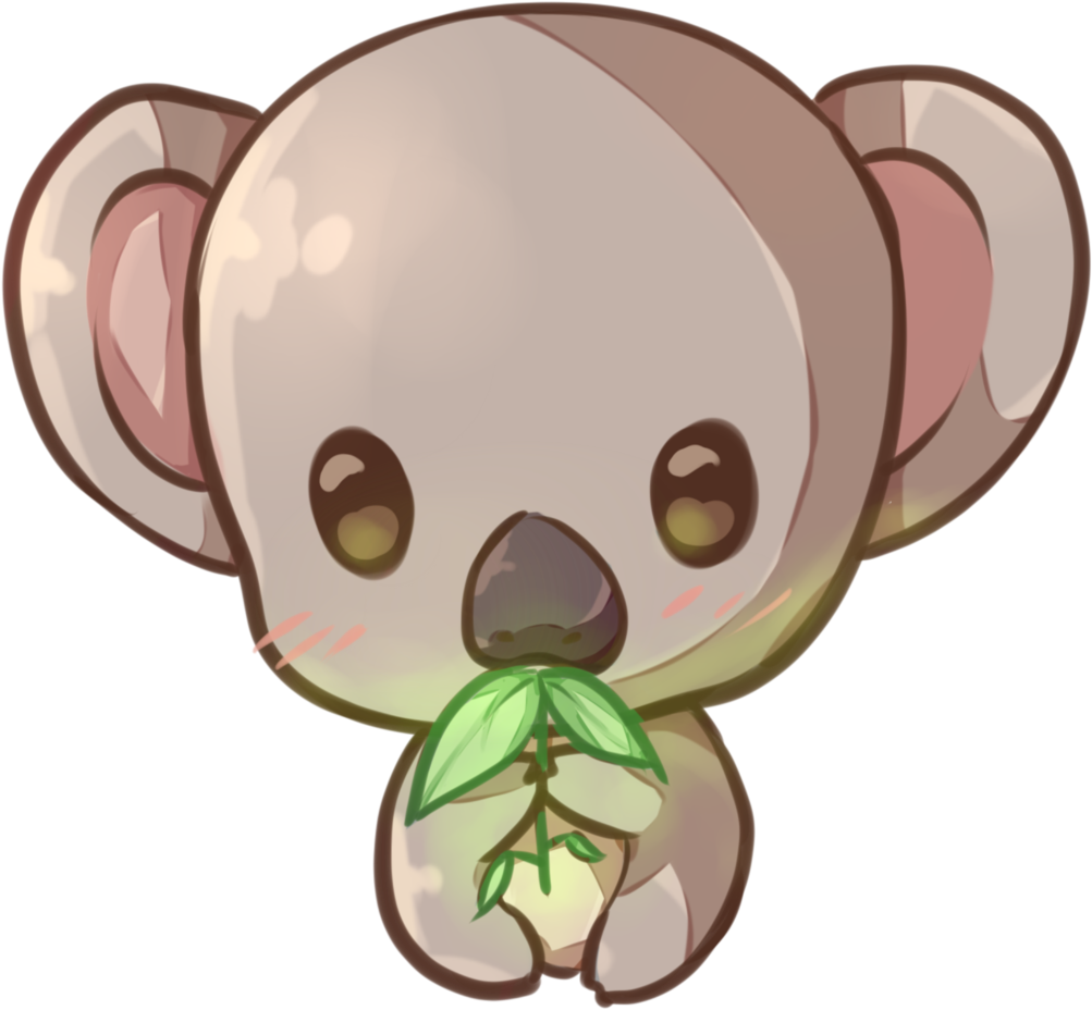 Transparent Koala Kawaii - Kawaii Koala Png (894x894), Png Download