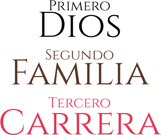 Dios Familia Y Carrera (563x486), Png Download