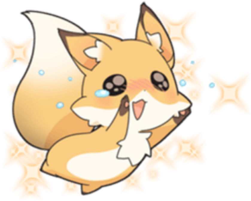 Girly Fox (1024x1024), Png Download