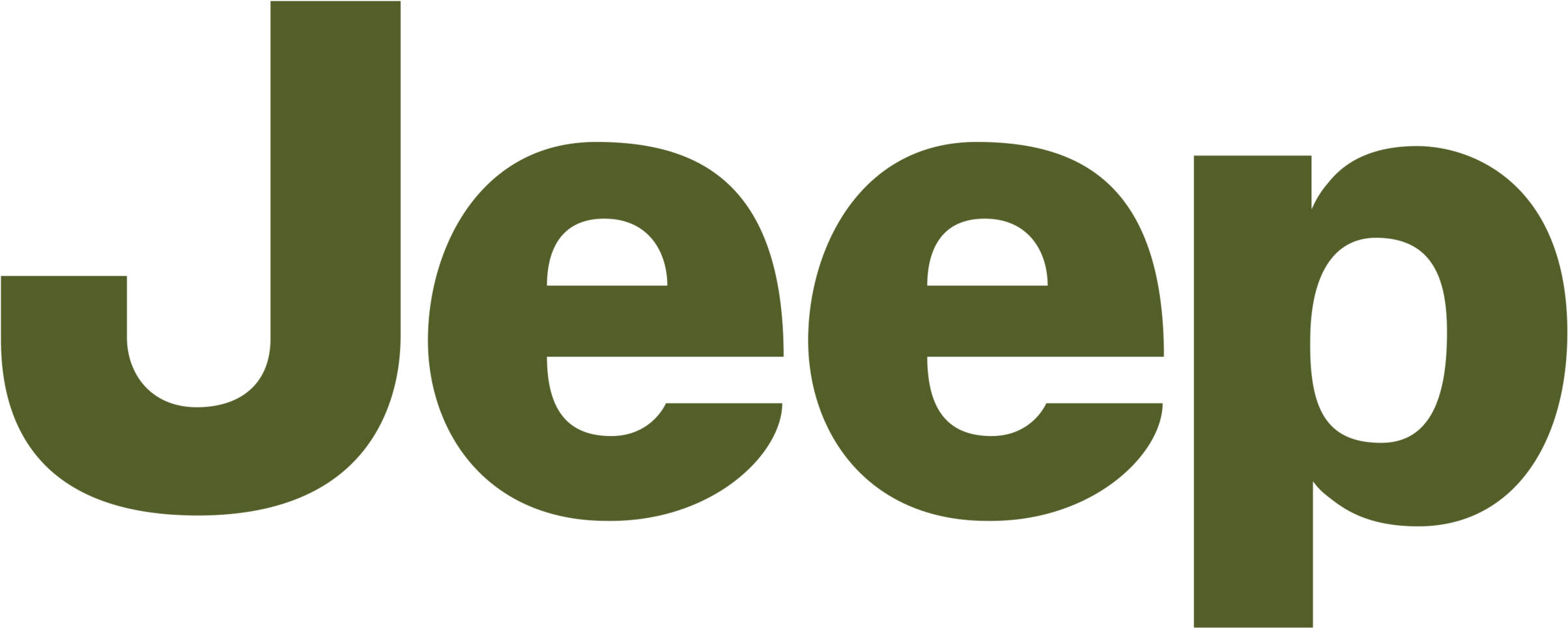 Jeep Logo - Jeep Logo .png (600x242), Png Download