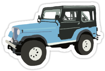 Jeep Drawing, Chiffon Tops, Teen Wolf Memes, Stiles - Teen Wolf Stickers (375x360), Png Download