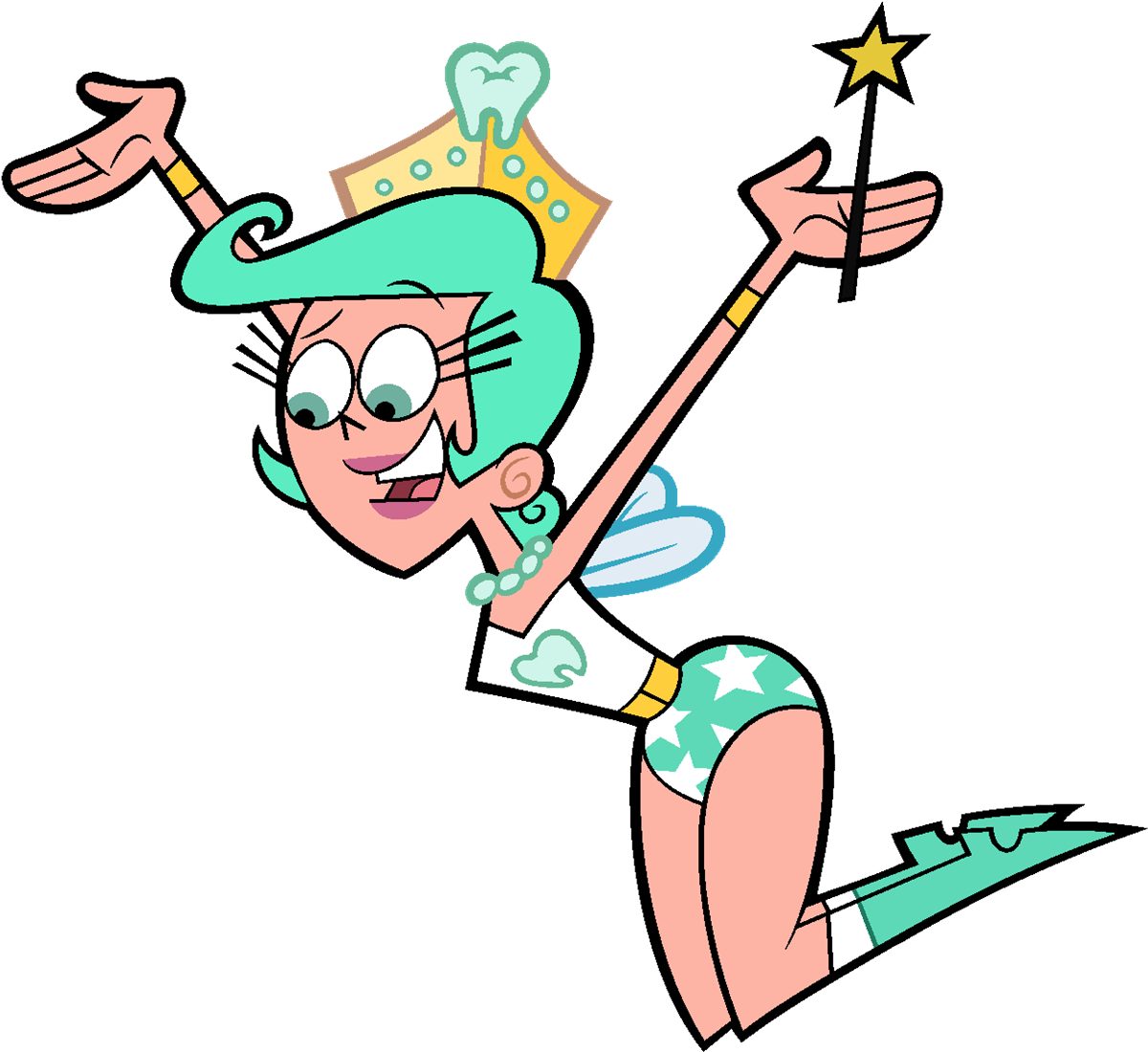 Tooth Fairy Stock Image - Fairly Odd Parents Characters Dentist (1224x1127), Png Download