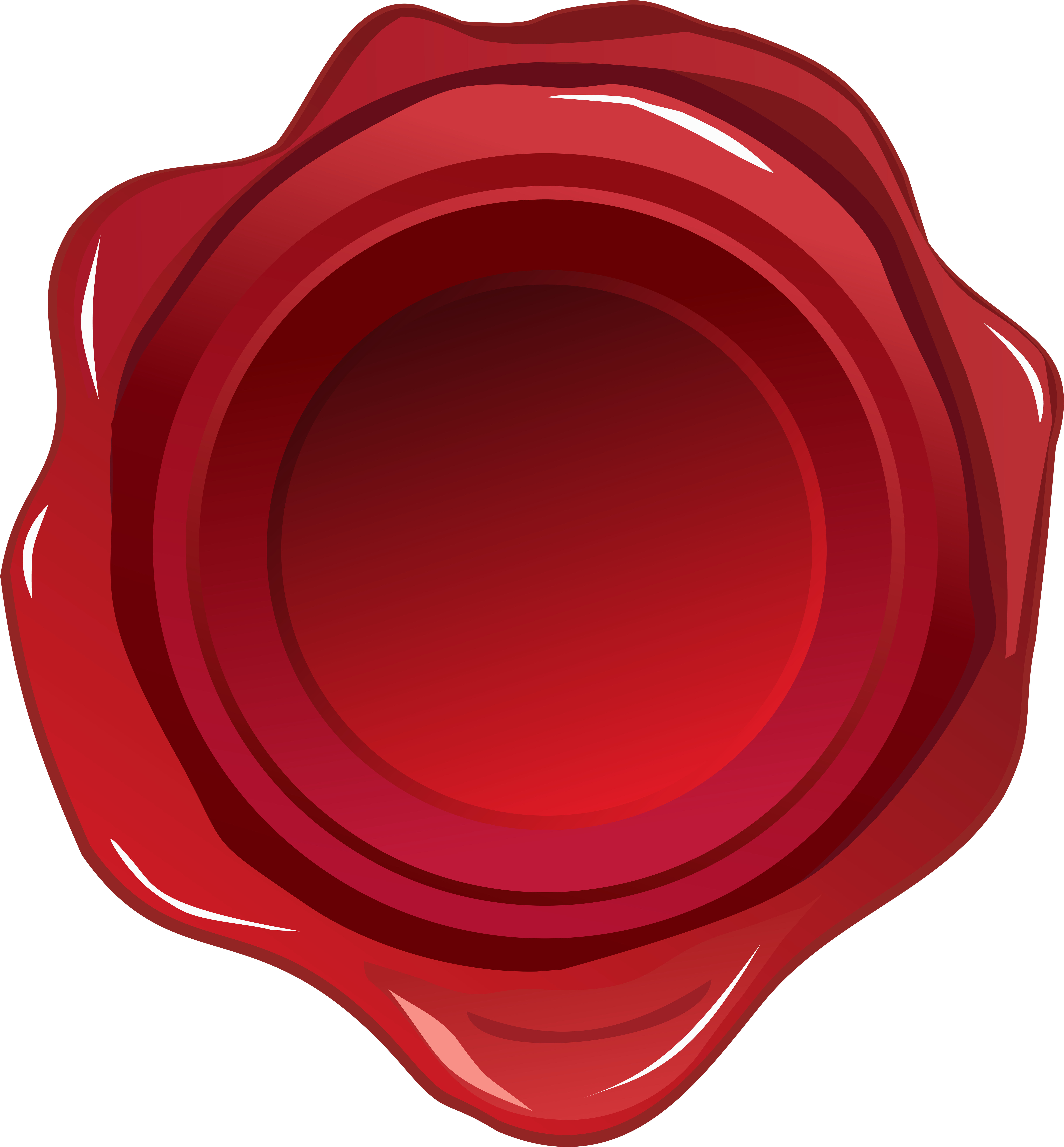 Wax Seal Png (7423x8000), Png Download