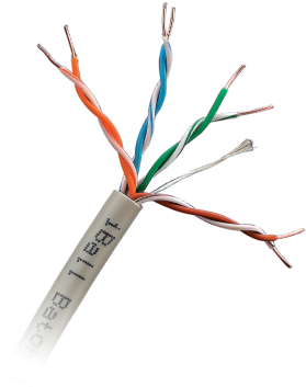 5e Solid Lan Cable Solid Cable - Category 5 Cable (500x500), Png Download
