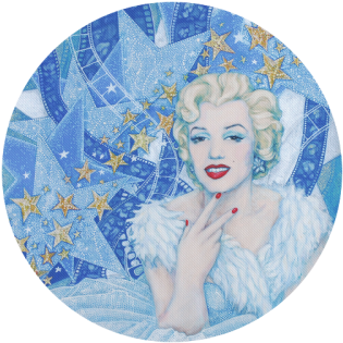 Marilyn Monroe, Old Hollywood, Celebrity Portrait, - Vintage Marilyn Monroe Photo Cabochon Glass Bronze (500x500), Png Download