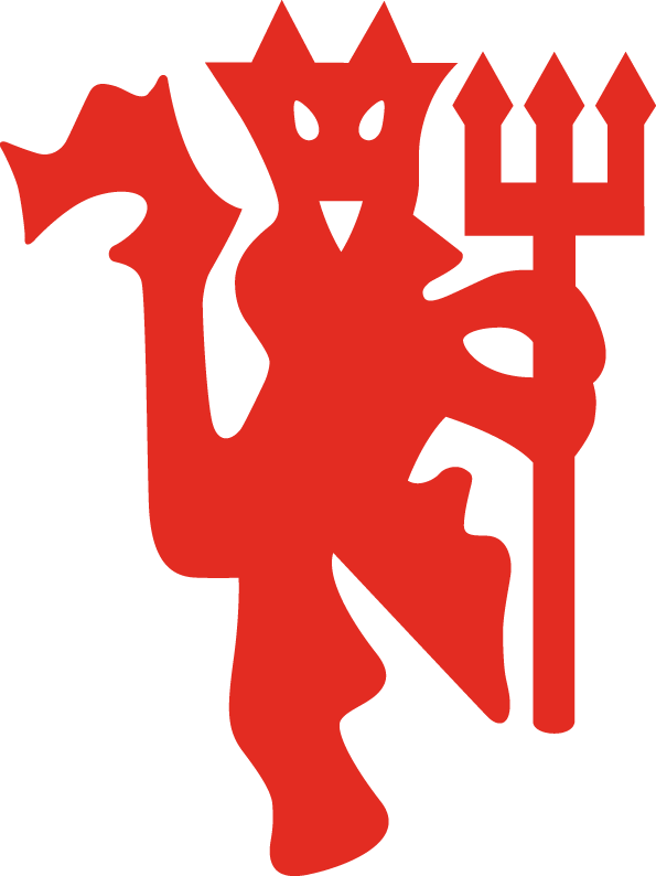 Here You Go - Manchester United Red Devil Png (595x794), Png Download
