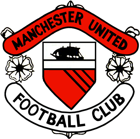 Manchester United Badge 1960s-1973 - Manchester United Old Logo (515x480), Png Download