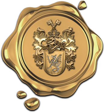 Gold Wax Seal Transparent (450x450), Png Download