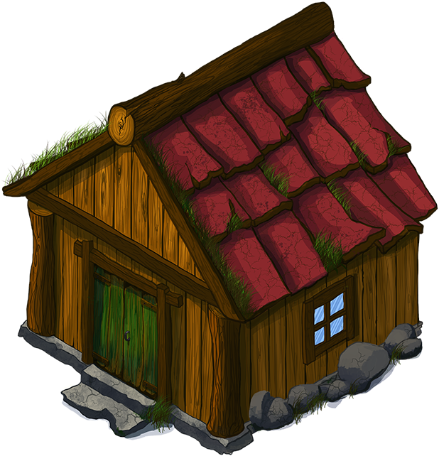 Collection Of Free Houses - Wood House Png (729x666), Png Download