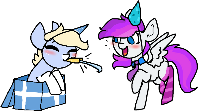 Nootaz, Birthday, Hat, Oc, Oc - Cartoon (699x385), Png Download