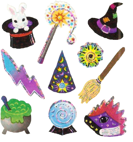 Birthday Hat Clipart Transparent - Sandylion Disney Puffy Fuzzy Stickers Packaged, Mickey (477x500), Png Download