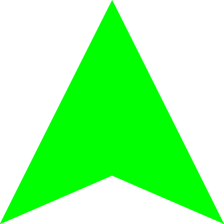 Green Arrow Up (600x600), Png Download