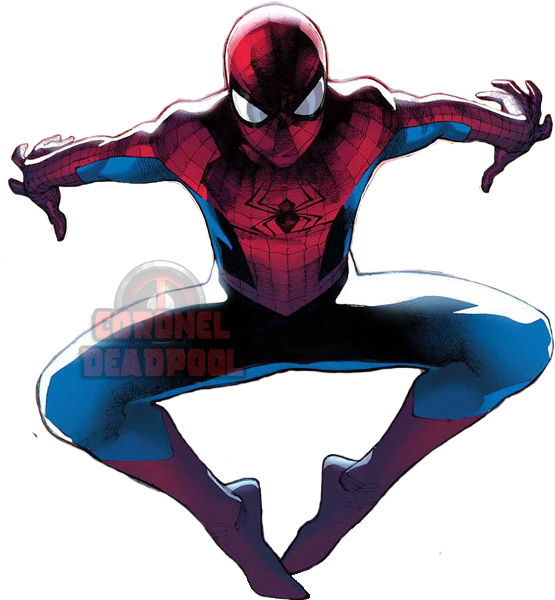 Spider Man Png - Spider Man Olivier Coipel (575x639), Png Download