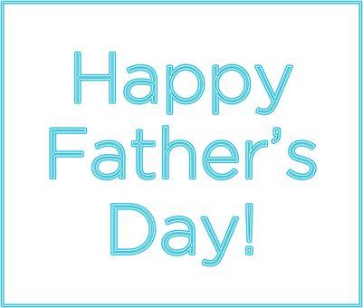 Happy Father's Day, Happy, Fathers - Father's Day (401x340), Png Download