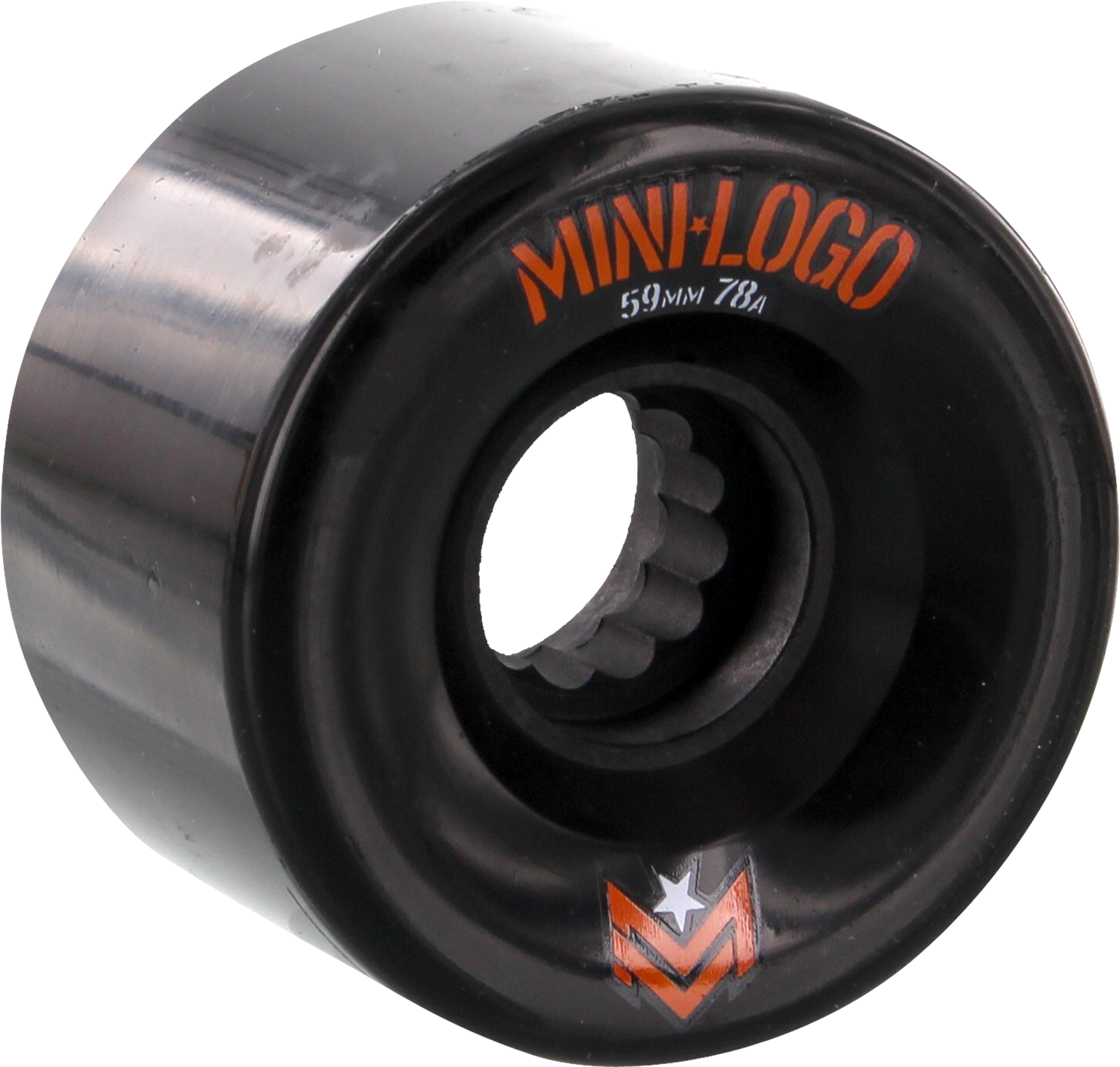 Mini Logo A - Mini Logo A.w.o.l. A-cut Black Skateboard Wheels - (1500x1500), Png Download