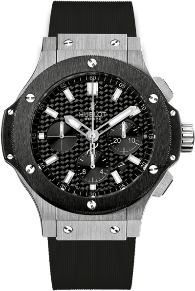 Sku - T4d00244 - Hublot Big Bang Evolution Steel Ceramic (600x600), Png Download