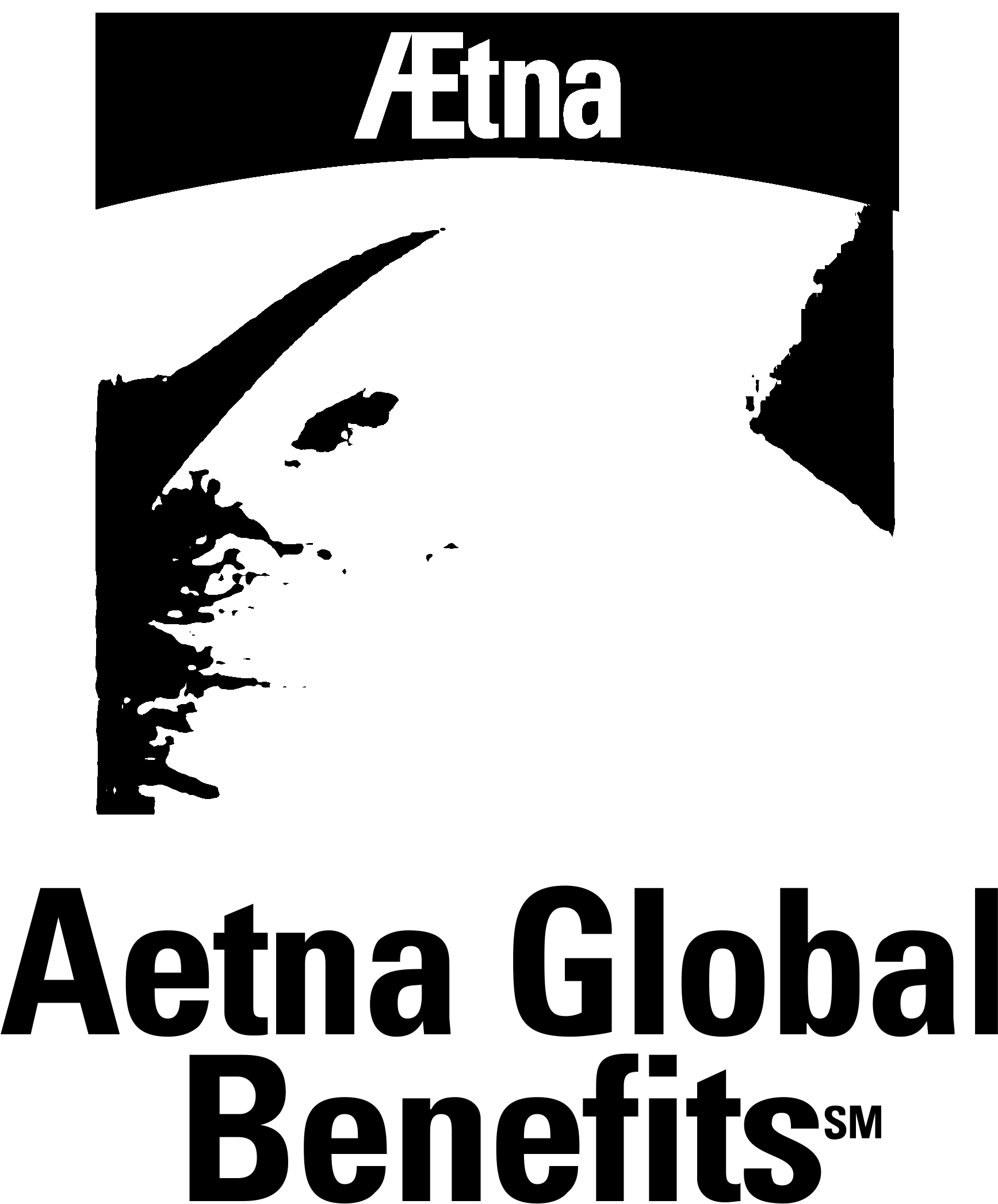 Aetna Global Benefits Logo Black And White - Annual General Meeting (2400x2400), Png Download