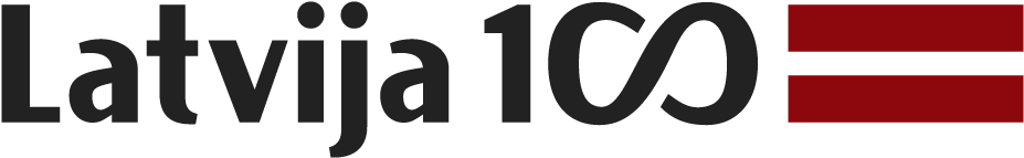 Latvija 100 Logo Png (1244x430), Png Download